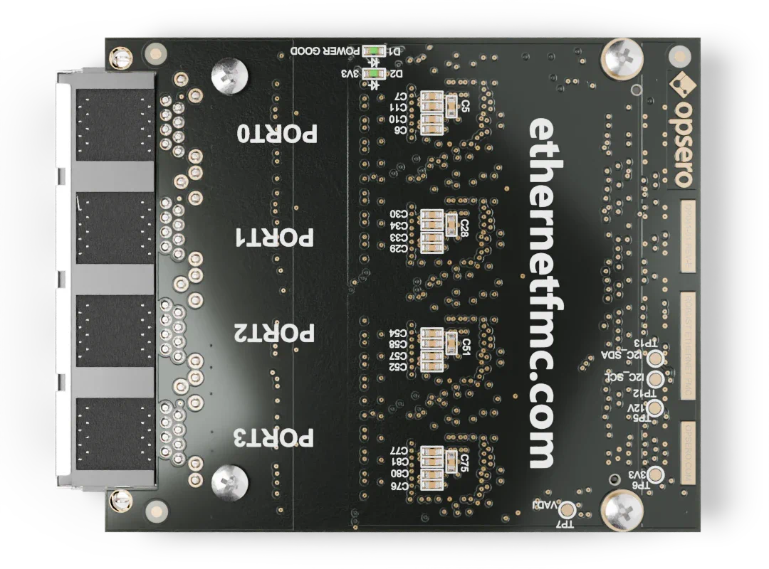 Robust Ethernet FMC bottom