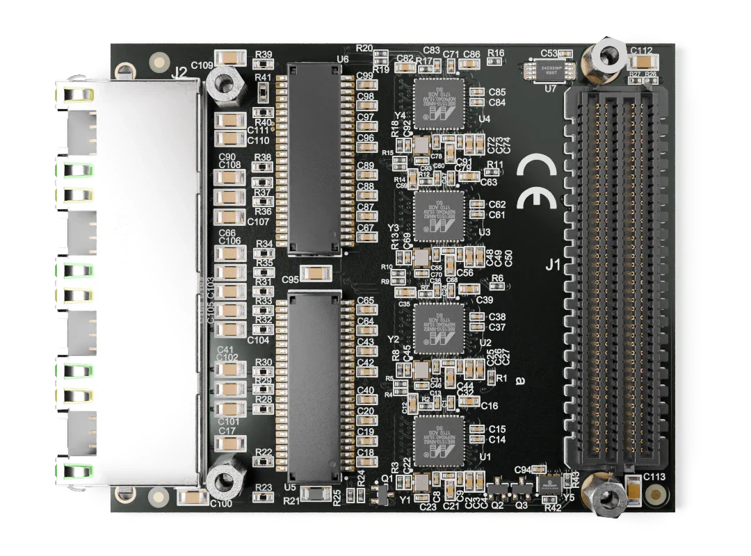 Robust Ethernet FMC top