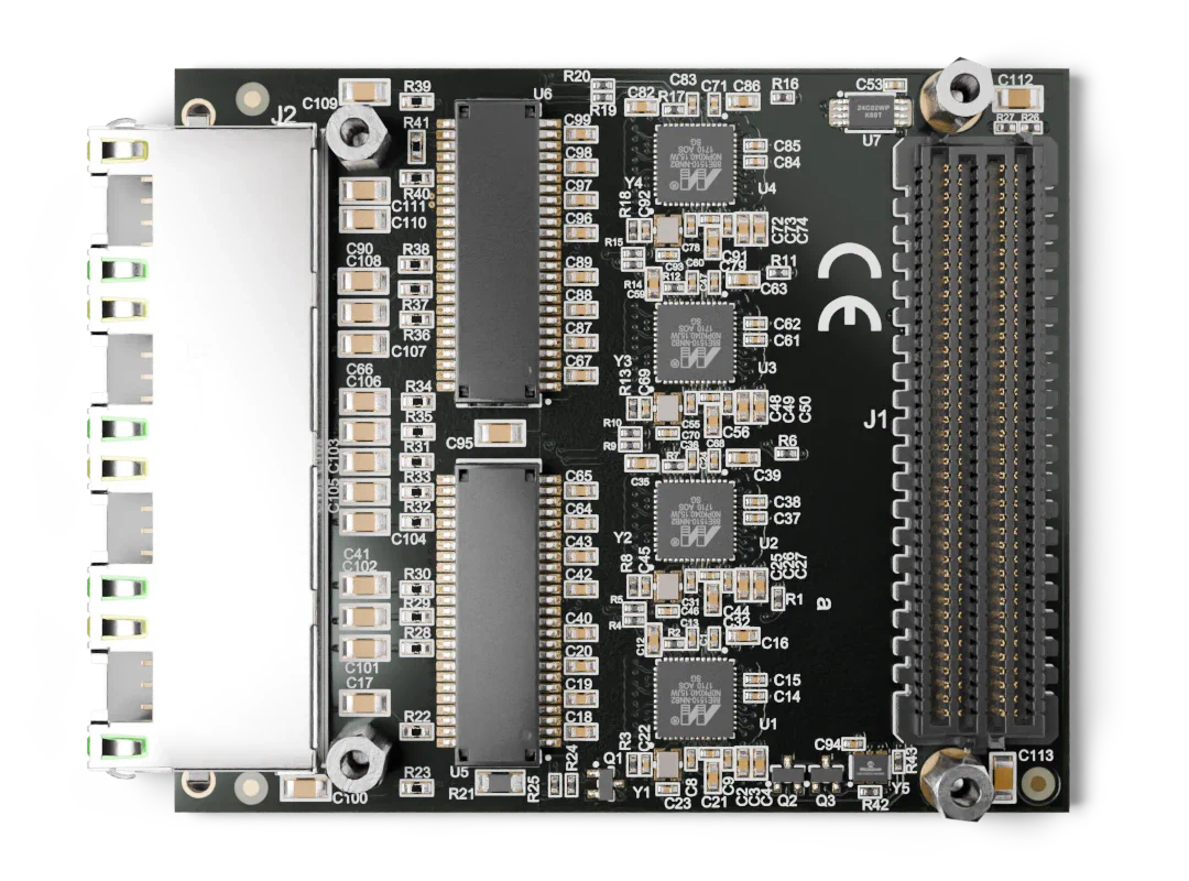 Robust Ethernet FMC top