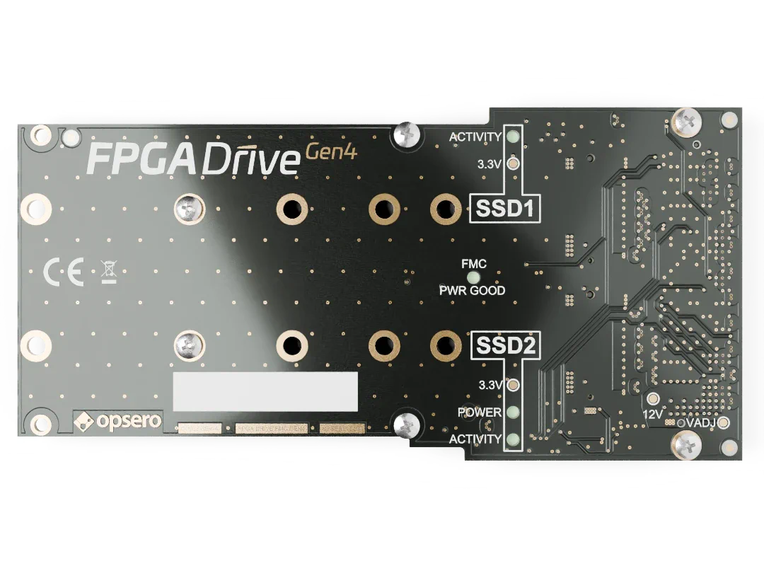 FPGA Drive FMC Gen4 bottom