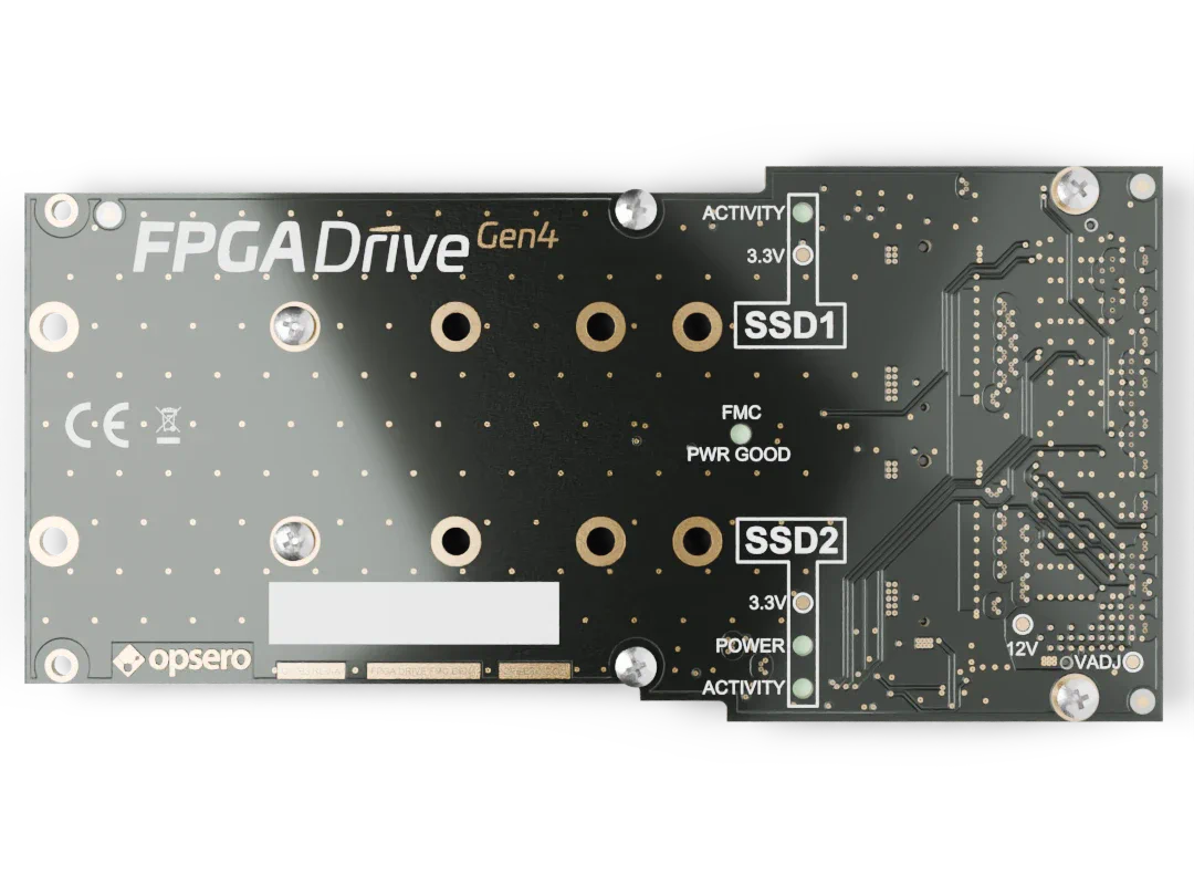 FPGA Drive FMC Gen4 bottom FPGA Drive FMC Gen4 bottom