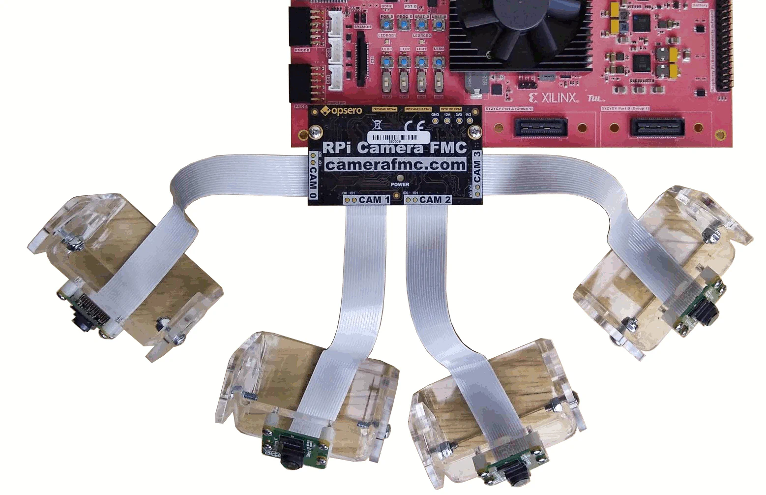 RPi Camera FMC on PYNQ-ZU