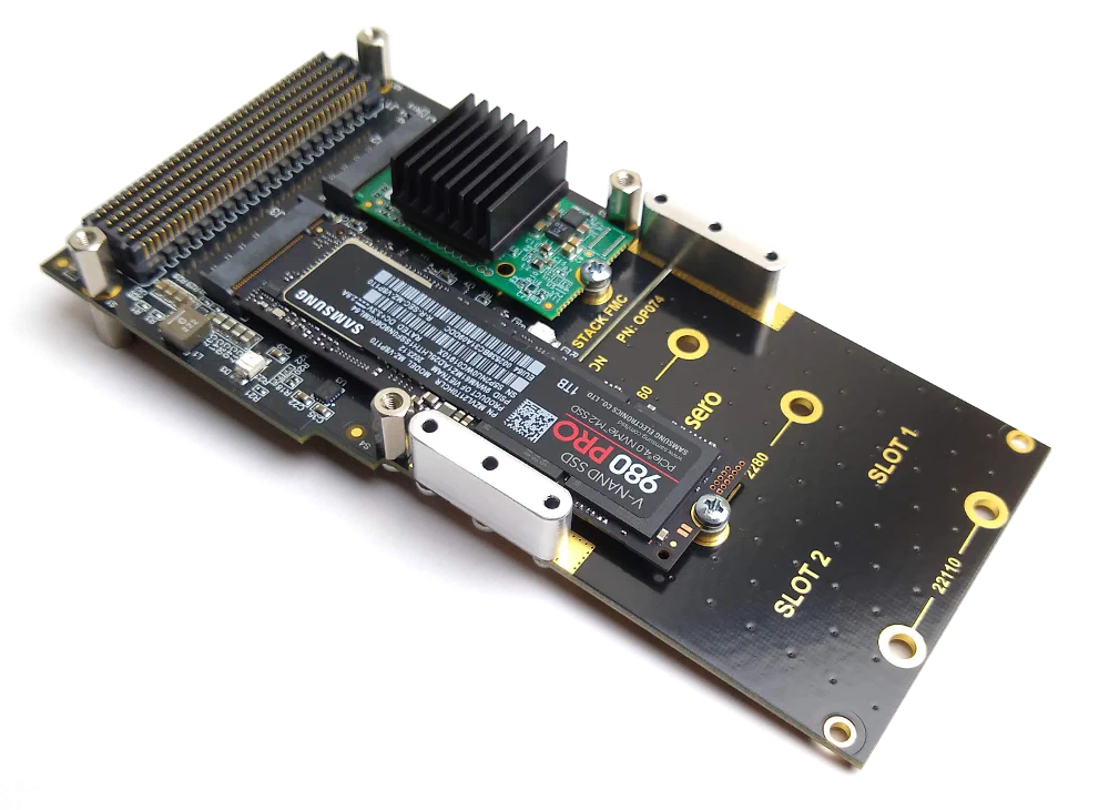 M.2 M-key Stack FMC with extension