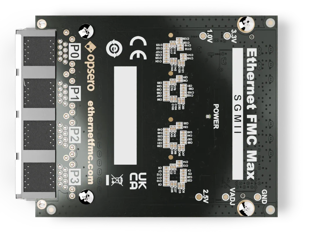 Ethernet FMC Max bottom