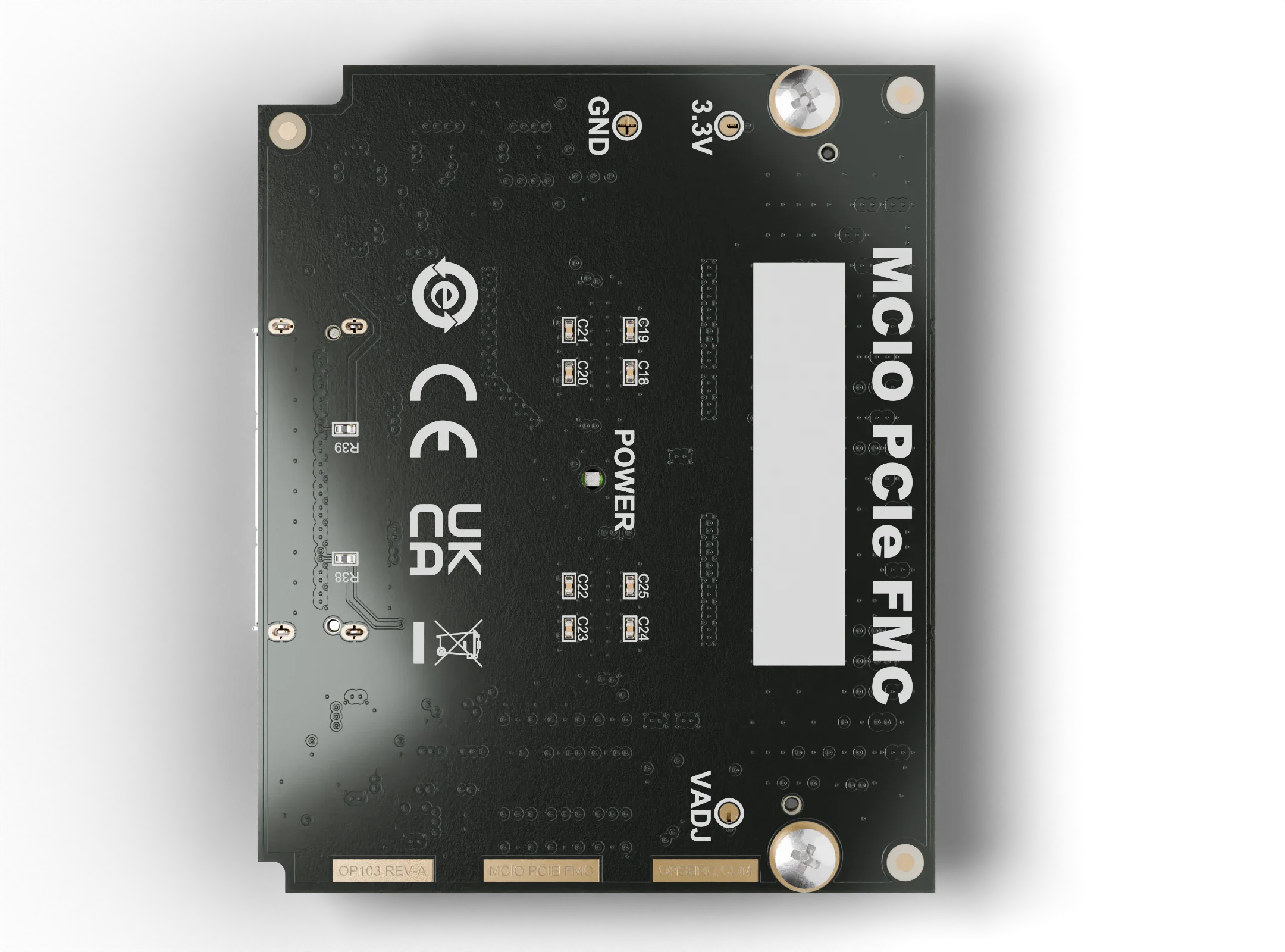 MCIO PCIe FMC bottom MCIO PCIe FMC bottom